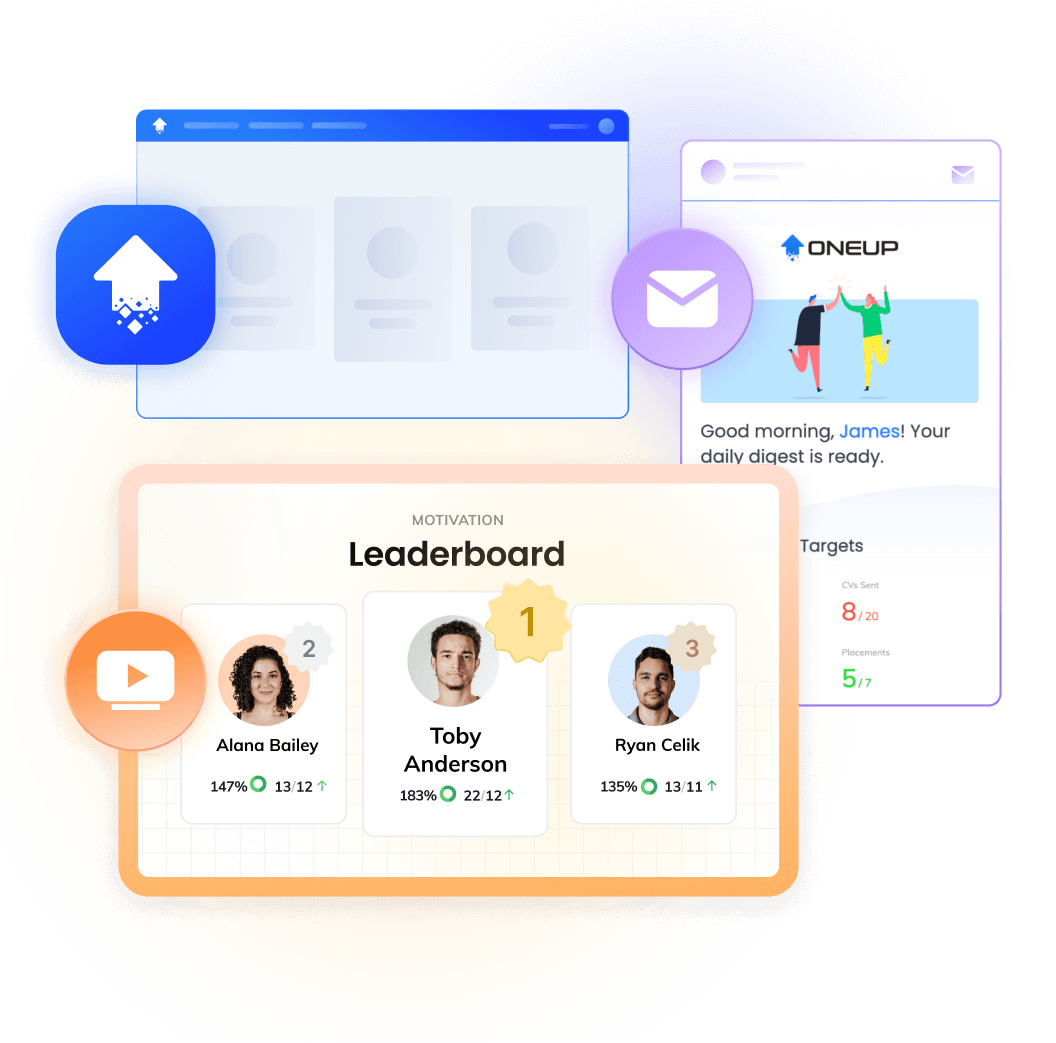 Sales leaderboards software