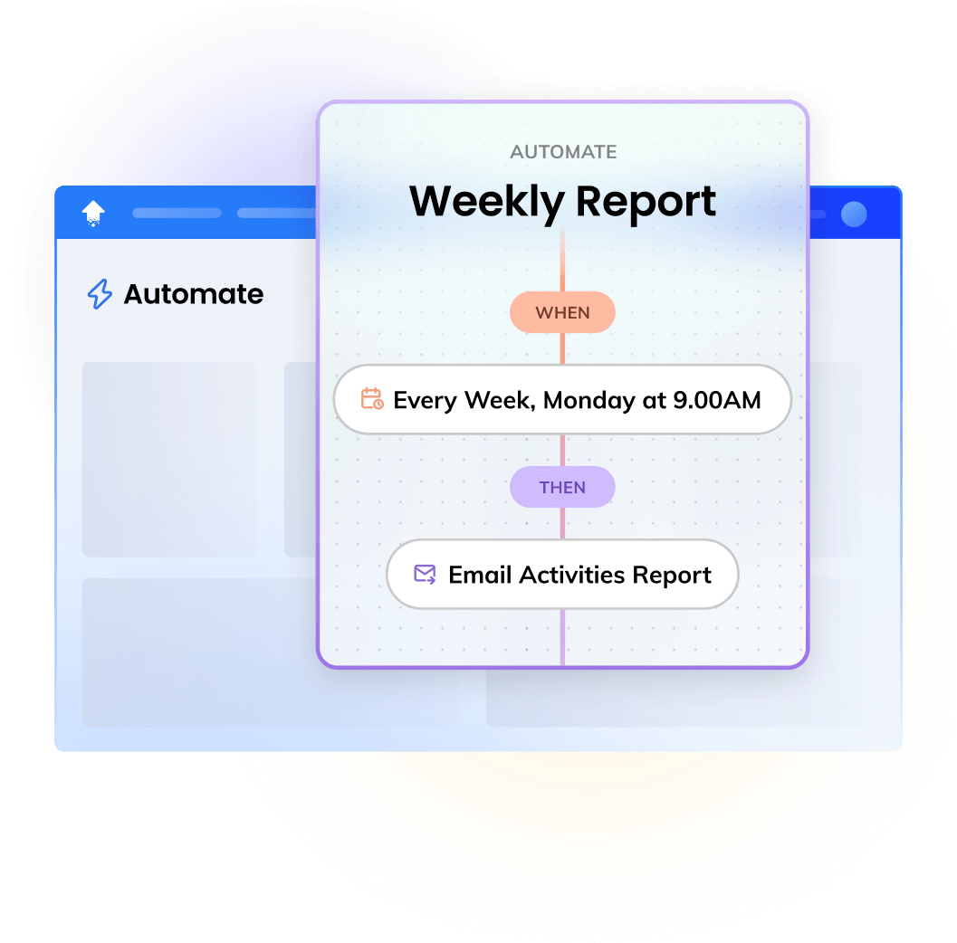 Automate workflows and reporting